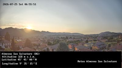 immagine della webcam nei dintorni di Strozza: webcam Almenno San Salvatore