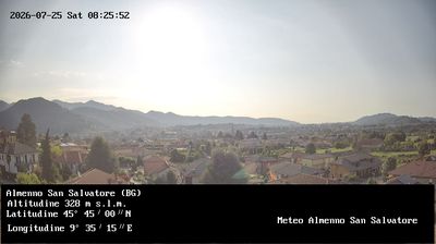 immagine della webcam nei dintorni di San Pellegrino Terme: webcam Almenno San Salvatore