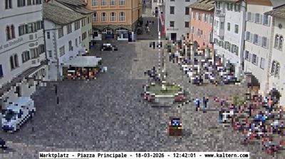 immagine della webcam nei dintorni di Nova Ponente: webcam Caldaro sulla Strada del Vino