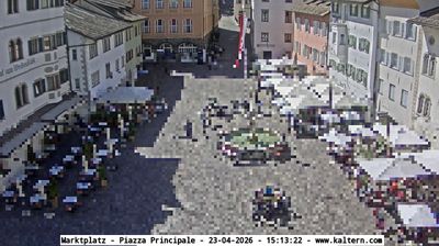 immagine della webcam nei dintorni di Bolzano Dolomiti: webcam Caldaro sulla Strada del Vino