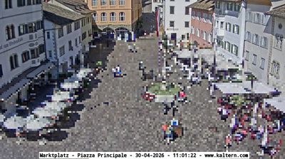 immagine della webcam nei dintorni di Bolzano: webcam Caldaro sulla Strada del Vino