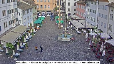 immagine della webcam nei dintorni di Cles: webcam Caldaro sulla Strada del Vino
