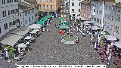immagine della webcam nei dintorni di Nova Ponente: webcam Caldaro sulla Strada del Vino