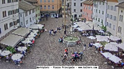 immagine della webcam nei dintorni di Bolzano: webcam Caldaro sulla Strada del Vino