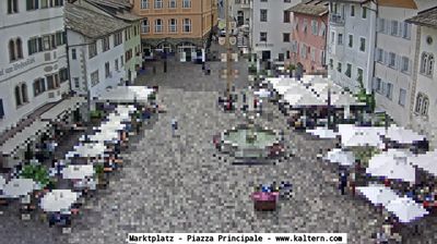 immagine della webcam nei dintorni di Bolzano Dolomiti: webcam Caldaro sulla Strada del Vino