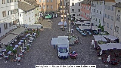 immagine della webcam nei dintorni di Bolzano: webcam Caldaro sulla Strada del Vino