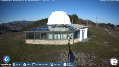 immagine della webcam nei dintorni di Castrocaro Terme e Terra del Sole: webcam Marradi