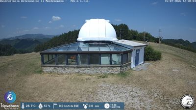 immagine della webcam nei dintorni di Castrocaro Terme e Terra del Sole: webcam Marradi