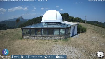 immagine della webcam nei dintorni di Castrocaro Terme e Terra del Sole: webcam Marradi