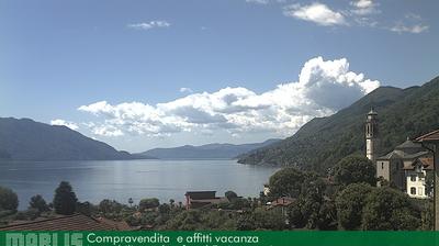 immagine della webcam nei dintorni di Maccagno con Pino e Veddasca: webcam Cannero Riviera