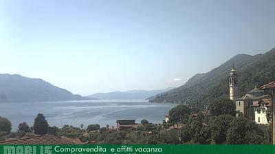 immagine della webcam nei dintorni di Maccagno con Pino e Veddasca: webcam Cannero Riviera