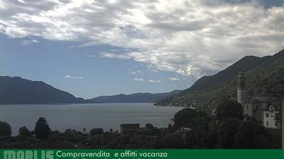 immagine della webcam nei dintorni di Curiglia con Monteviasco: webcam Cannero Riviera