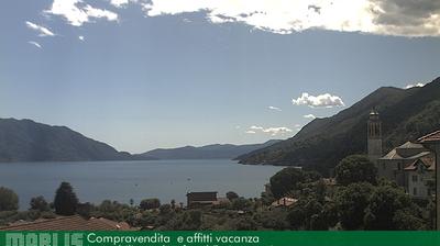 immagine della webcam nei dintorni di Trarego Viggiona: webcam Cannero Riviera