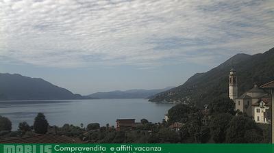 immagine della webcam nei dintorni di Pino sulla Sponda del Lago Maggiore: webcam Cannero Riviera