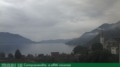 immagine della webcam nei dintorni di Curiglia con Monteviasco: webcam Cannero Riviera
