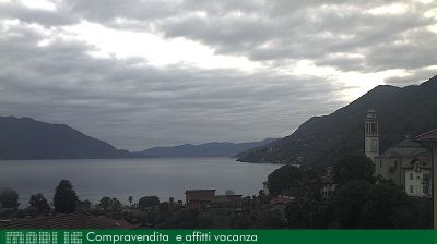 immagine della webcam nei dintorni di Curiglia con Monteviasco: webcam Cannero Riviera