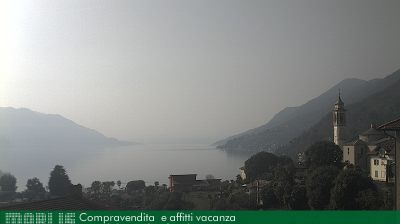immagine della webcam nei dintorni di Brezzo di Bedero: webcam Cannero Riviera