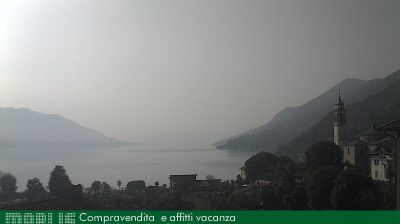 immagine della webcam nei dintorni di Cuasso al Monte: webcam Cannero Riviera
