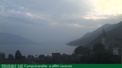 immagine della webcam nei dintorni di Cuasso al Monte: webcam Cannero Riviera