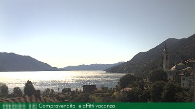 immagine della webcam nei dintorni di Laveno-Mombello: webcam Cannero Riviera