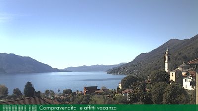 immagine della webcam nei dintorni di Valle Vigezzo: webcam Cannero Riviera