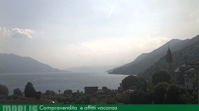 immagine della webcam nei dintorni di Castello Cabiaglio: webcam Cannero Riviera
