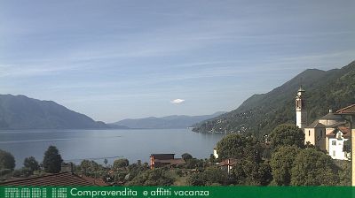 immagine della webcam nei dintorni di Toceno: webcam Cannero Riviera