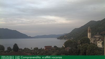 immagine della webcam nei dintorni di Brezzo di Bedero: webcam Cannero Riviera