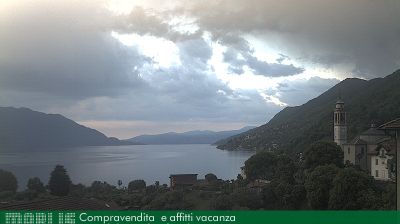 immagine della webcam nei dintorni di Laveno-Mombello: webcam Cannero Riviera