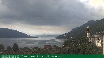 immagine della webcam nei dintorni di Laveno-Mombello: webcam Cannero Riviera