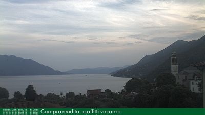 immagine della webcam nei dintorni di Valle Vigezzo: webcam Cannero Riviera