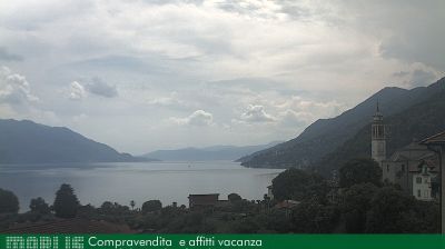 immagine della webcam nei dintorni di Verbania: webcam Cannero Riviera