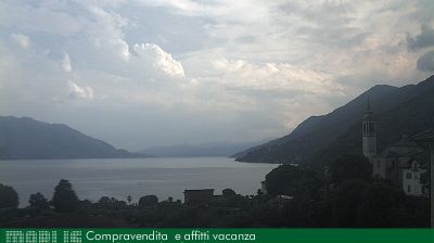 immagine della webcam nei dintorni di Verbania: webcam Cannero Riviera