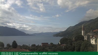 immagine della webcam nei dintorni di Cuasso al Monte: webcam Cannero Riviera