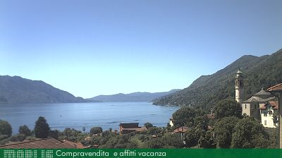 immagine della webcam nei dintorni di Cannobio: webcam Cannero Riviera