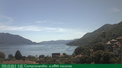 immagine della webcam nei dintorni di Verbania: webcam Cannero Riviera