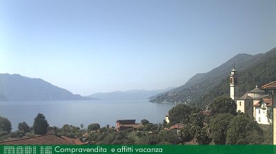 immagine della webcam nei dintorni di Cuasso al Monte: webcam Cannero Riviera