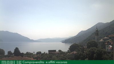 immagine della webcam nei dintorni di Brezzo di Bedero: webcam Cannero Riviera