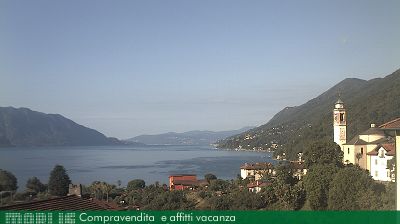 immagine della webcam nei dintorni di Brezzo di Bedero: webcam Cannero Riviera