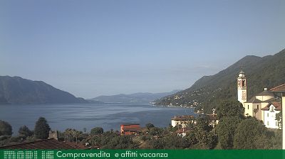 immagine della webcam nei dintorni di Castello Cabiaglio: webcam Cannero Riviera
