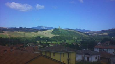 immagine della webcam nei dintorni di Misano Monte: webcam Montecalvo in Foglia