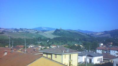 immagine della webcam nei dintorni di Cattolica: webcam Montecalvo in Foglia