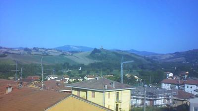 immagine della webcam nei dintorni di Riccione: webcam Montecalvo in Foglia