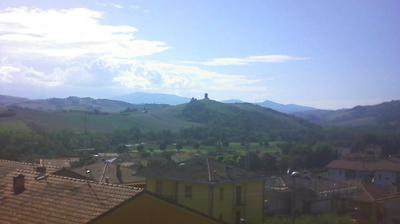 immagine della webcam nei dintorni di Gabicce Mare: webcam Montecalvo in Foglia