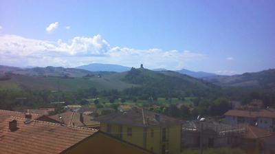 immagine della webcam nei dintorni di Fiorenzuola di Focara: webcam Montecalvo in Foglia