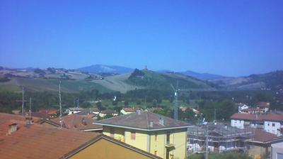 immagine della webcam nei dintorni di Riccione: webcam Montecalvo in Foglia