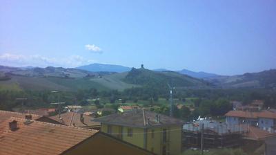 immagine della webcam nei dintorni di Monte Grimano Terme: webcam Montecalvo in Foglia