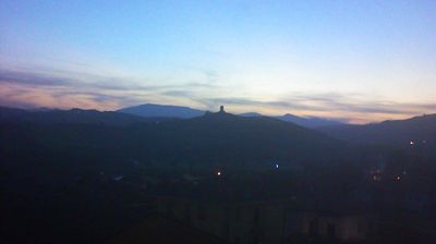 immagine della webcam nei dintorni di Misano Adriatico: webcam Montecalvo in Foglia