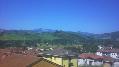 immagine della webcam nei dintorni di Riccione: webcam Montecalvo in Foglia