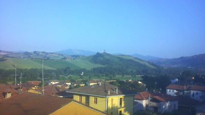immagine della webcam nei dintorni di Misano Adriatico: webcam Montecalvo in Foglia